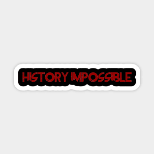 History Impossible Logo Sticker